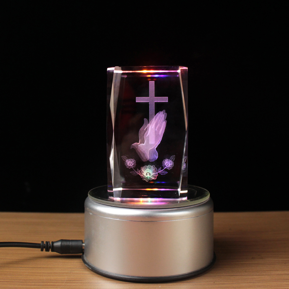 3D Lazer Kristal Dini Küp Kris - Paper Weight Crystal incelemesi ve fiyatı