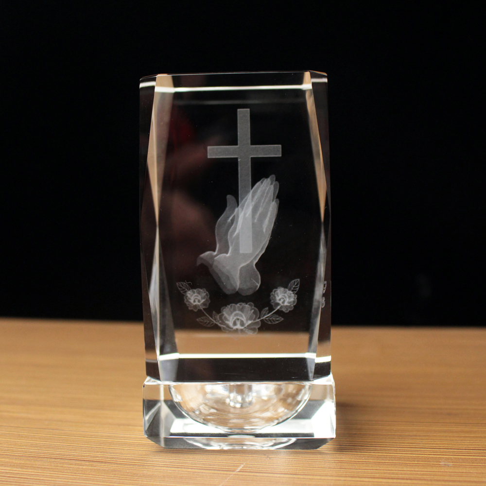 3D Lazer Kristal Dini Küp Kris - Paper Weight Crystal incelemesi ve fiyatı