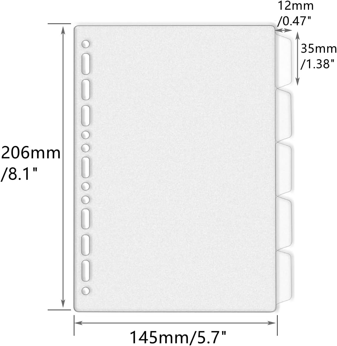 A4 A5 B5 Klasör Bölücüler Gene - Tab Divider A4 incelemesi ve fiyatı
