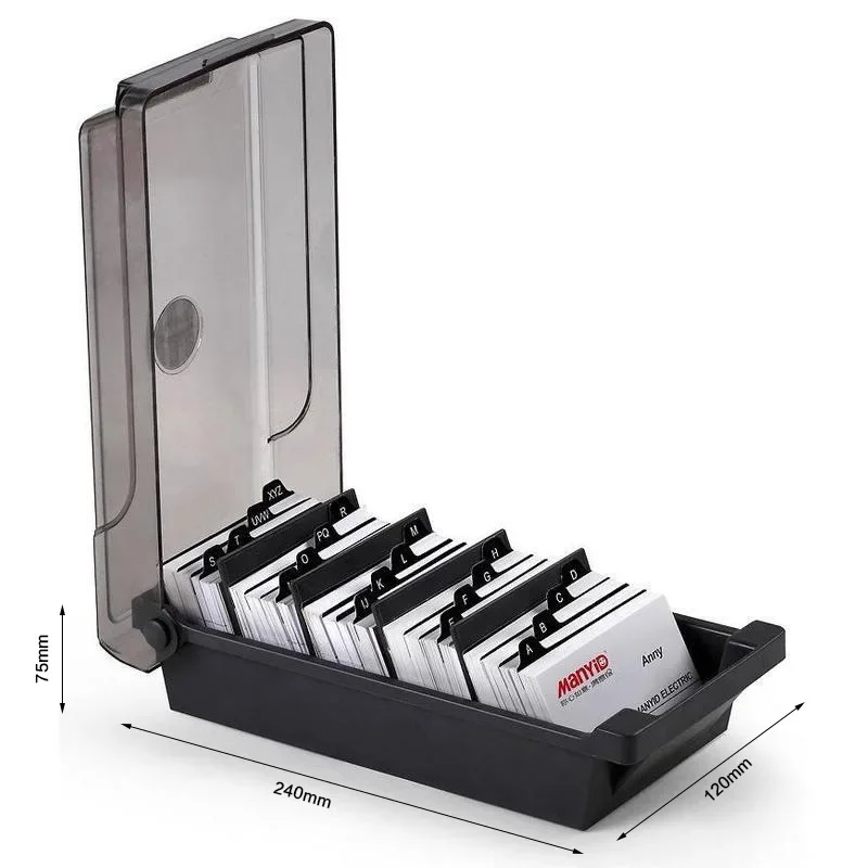 Kartvizitlik, 4 Bölücü ve Dizi - Card Index Box incelemesi ve fiyatı