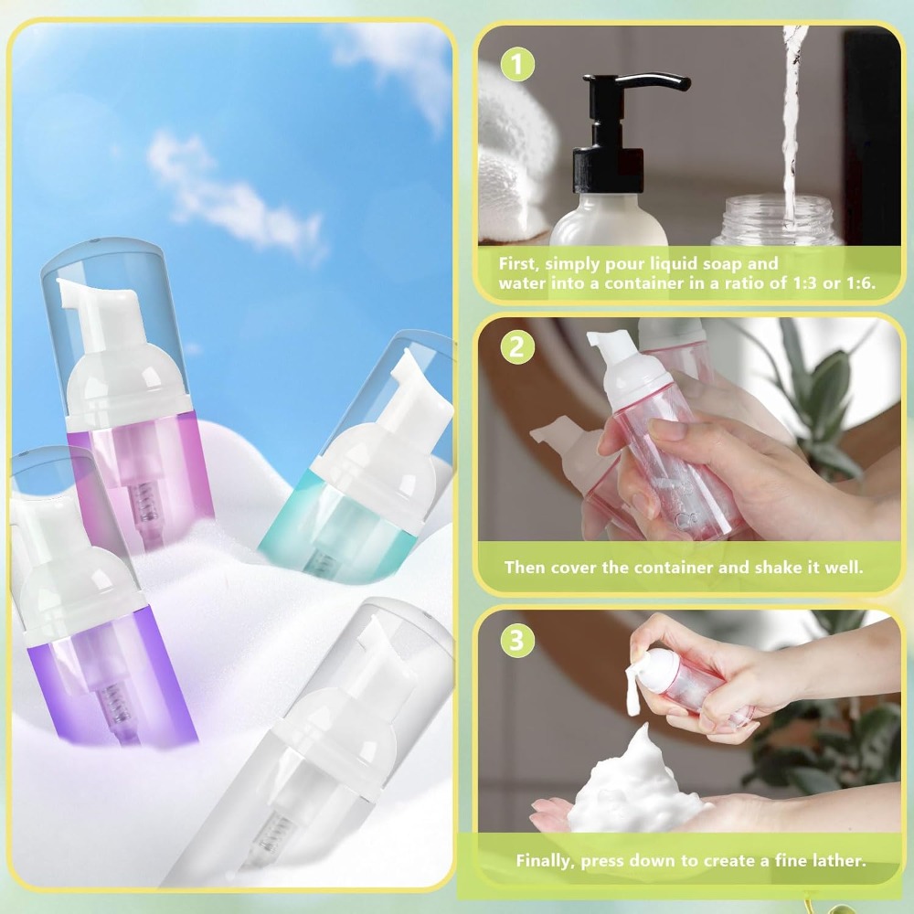 4'lü Paket Köpük Pompa Şişeler - Gel Refill Pack incelemesi ve fiyatı