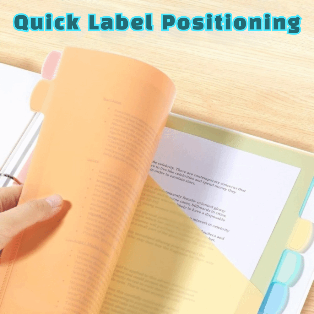 Dayanıklı Klasör Bölücüler Pas - Tab Divider A4 incelemesi ve fiyatı