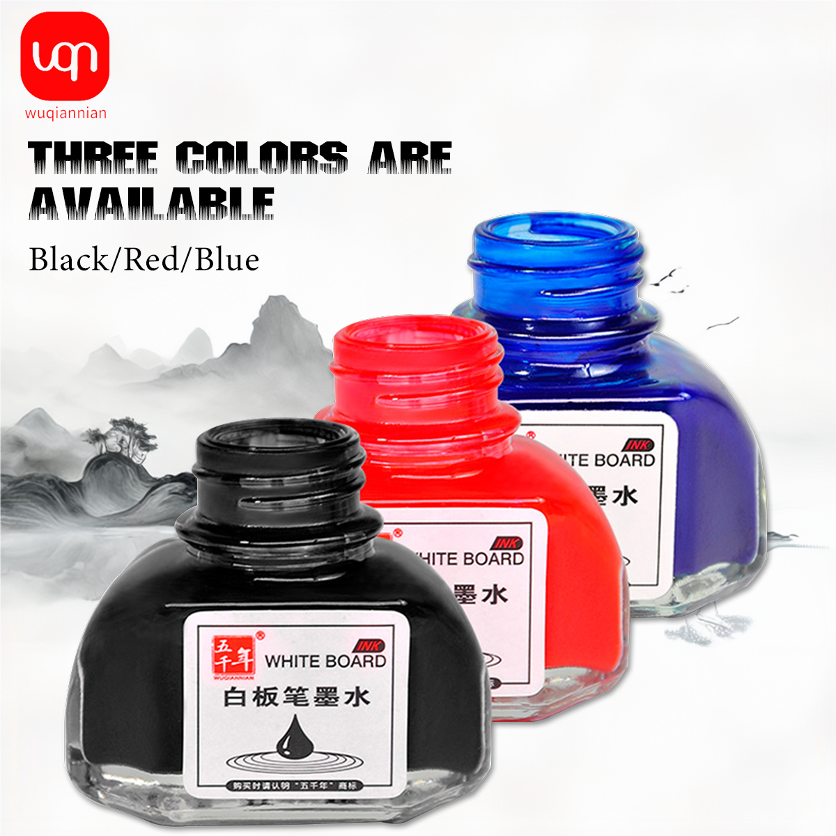 20 ml Kırmızı Mavi Siyah Şişel - Fountain Pen Bottled Ink incelemesi ve fiyatı