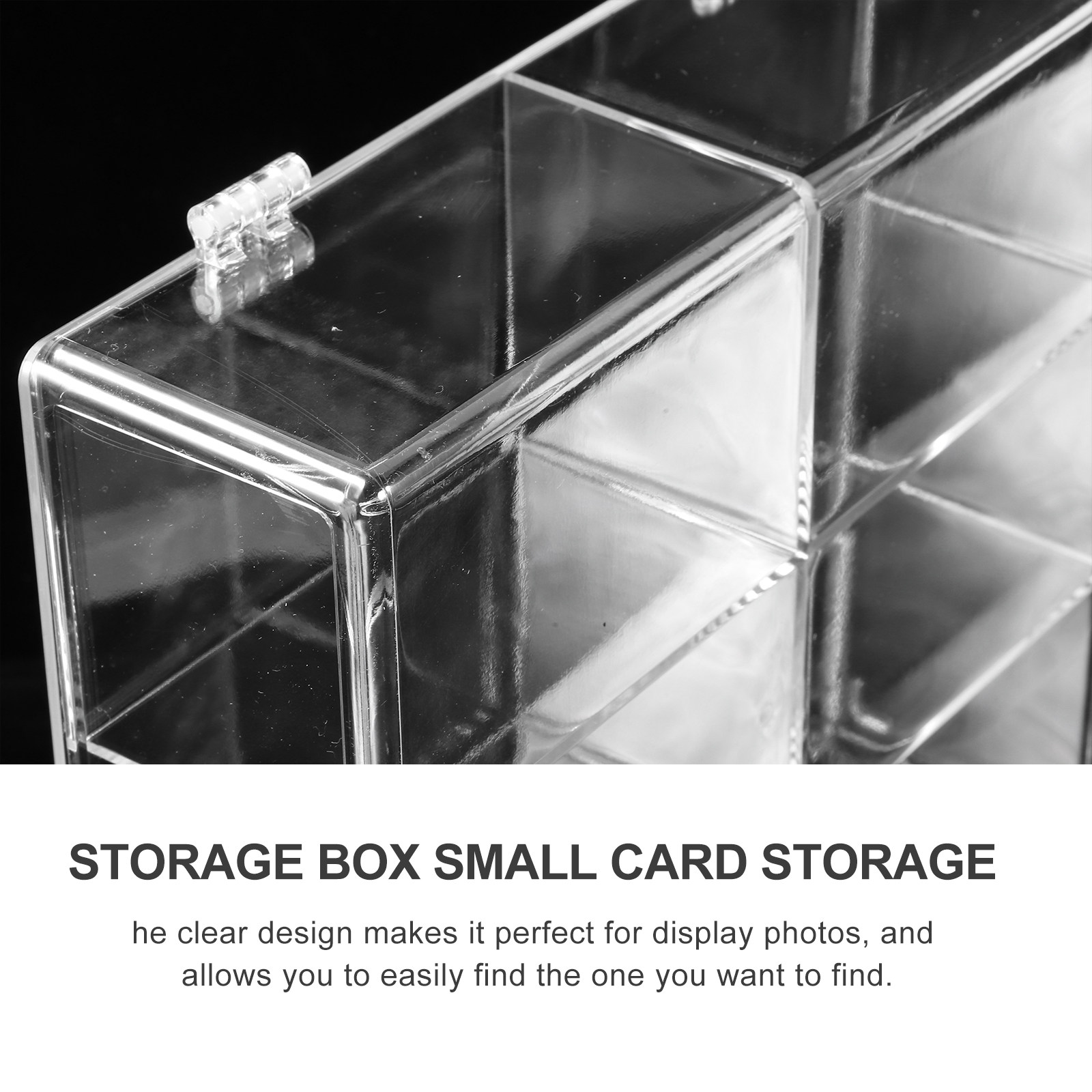 Şeffaf Çok Amaçlı Plastik Sakl - Card Index Box incelemesi ve fiyatı