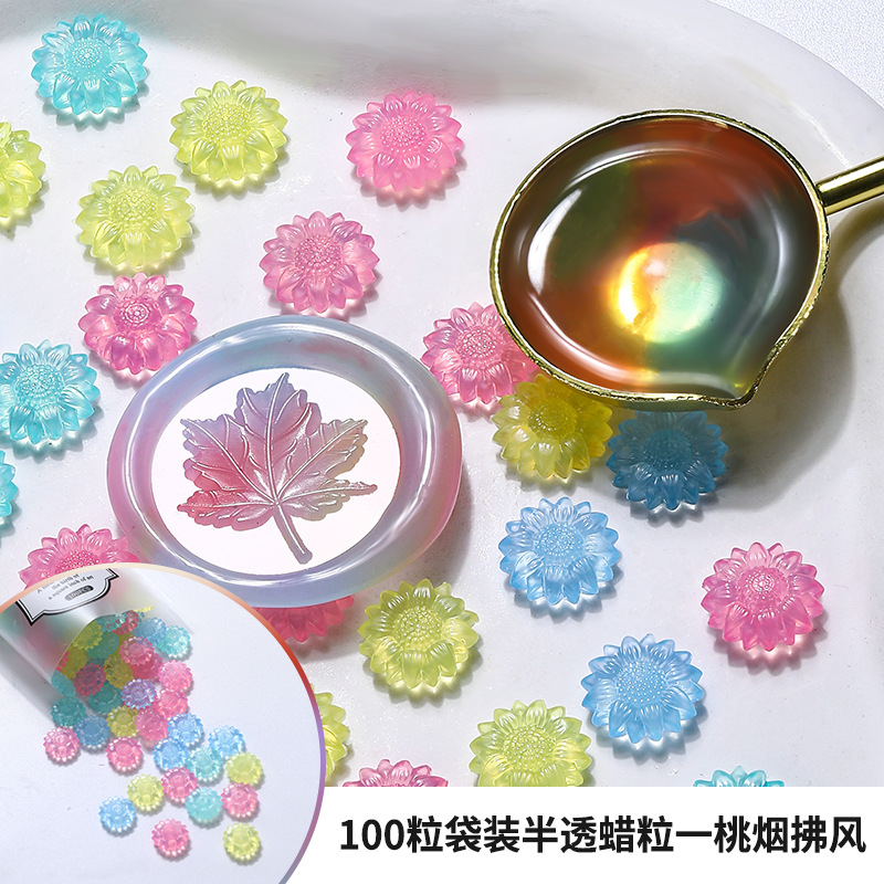 100 adet Saydam Ayçiçeği Sızdı - Wax Seal Stamp Set incelemesi ve fiyatı