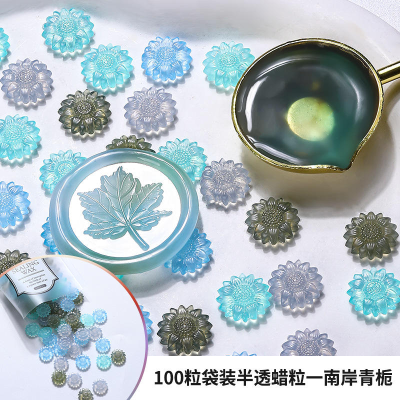 100 adet Saydam Ayçiçeği Sızdı - Wax Seal Stamp Set incelemesi ve fiyatı