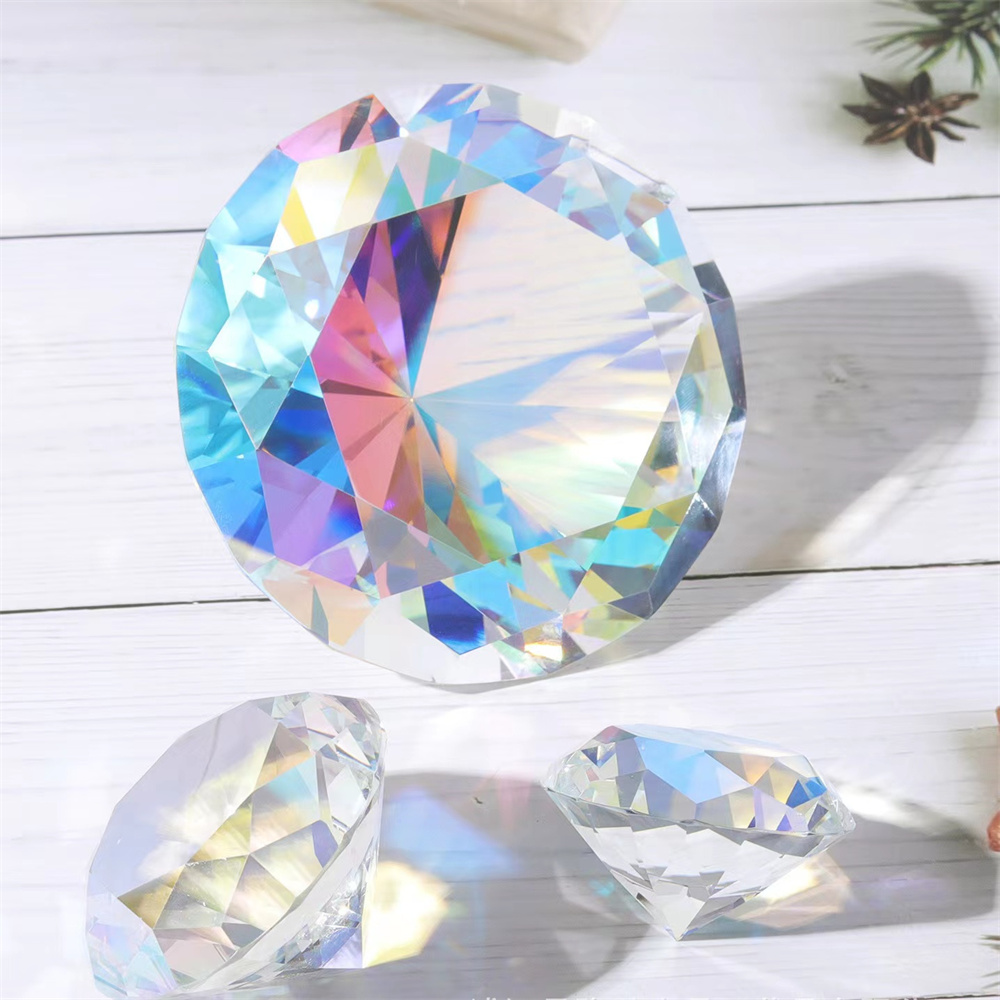 30-80mm AB Renkli K9 Kristal E - Paper Weight Crystal incelemesi ve fiyatı