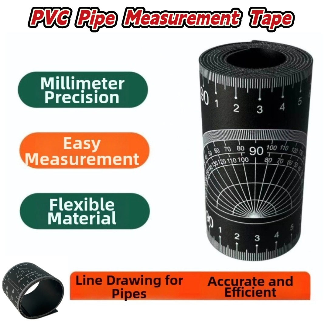 1 adet PVC boru çapı ölçüm ban - Tape Dispenser Weighted incelemesi ve fiyatı