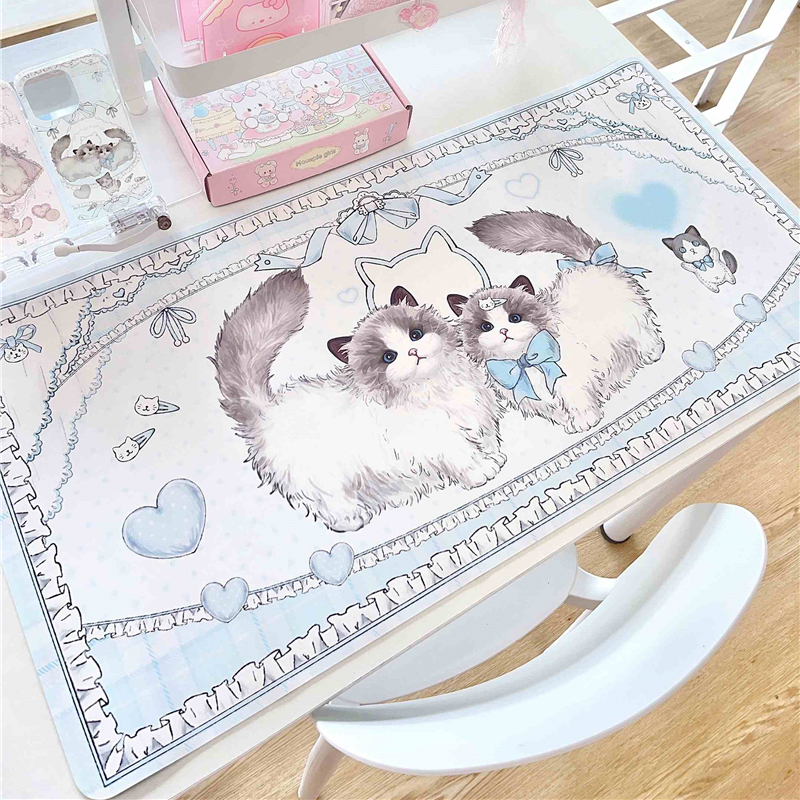 Deri Masa Mat Ragdoll Kedi Ser - Leather Desk Pad incelemesi ve fiyatı