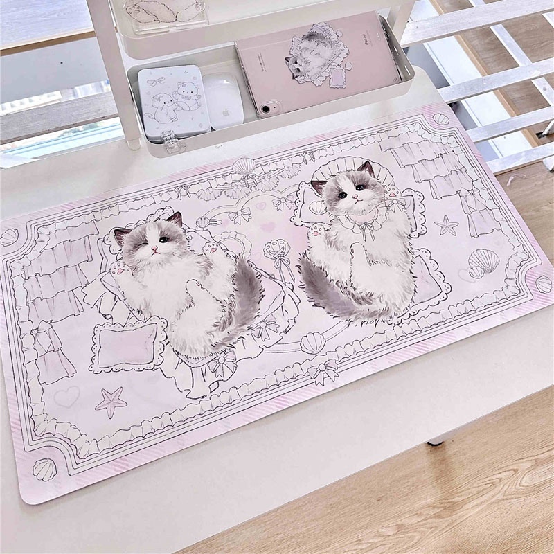 Deri Masa Mat Ragdoll Kedi Ser - Leather Desk Pad incelemesi ve fiyatı