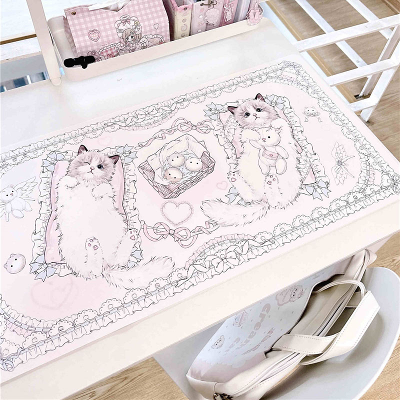 Deri Masa Mat Ragdoll Kedi Ser - Leather Desk Pad incelemesi ve fiyatı