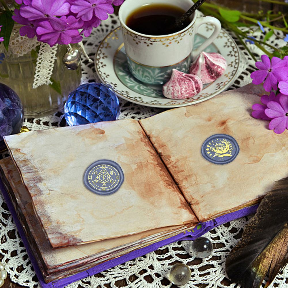Güneş Ay Toprak 12 Takımyıldız - Wax Seal Stamp Set incelemesi ve fiyatı